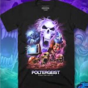 2023 Poltergeist Terror Threads Officially Licensed T-Shirt |Size Small Unisex
